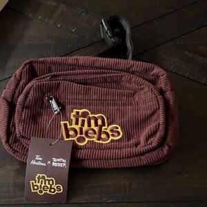Brown ‘Tim Biebs' Corduroy Waist Bag